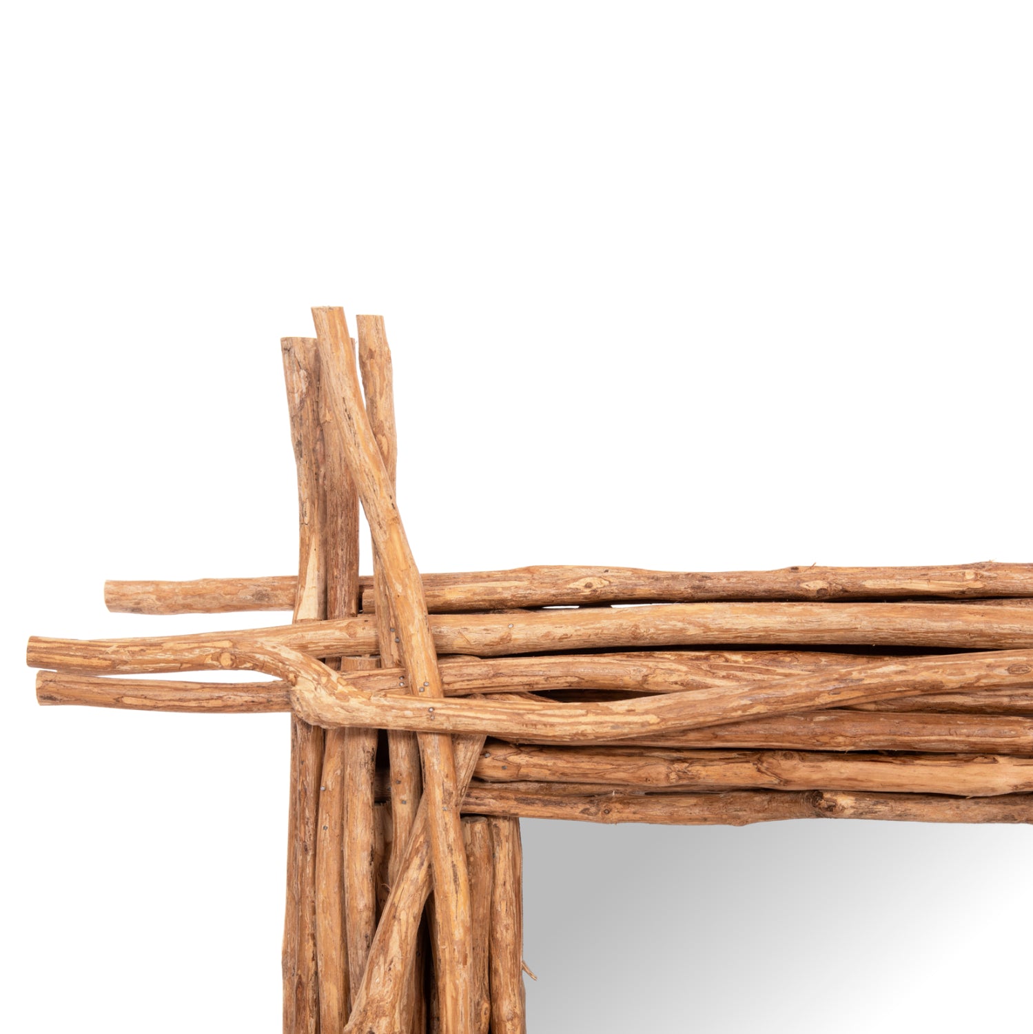 Огледало TWIGGER натурал 80x15x100