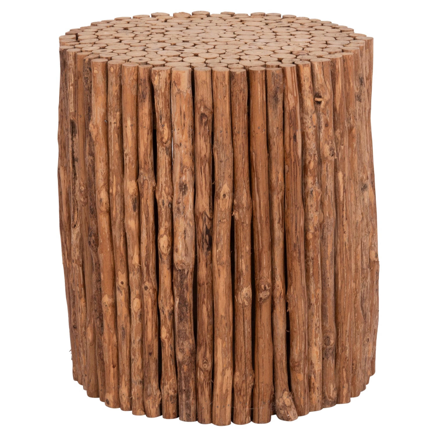 Масичка DRIFTER естествен цвят Φ36x40см