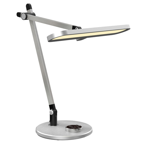 Led настолна лампа BLAIN сребрист цвят 57.5x53Hcм