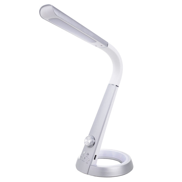 Led настолна лампа BLAIN сребрист цвят  34.3x18.3x42.5см
