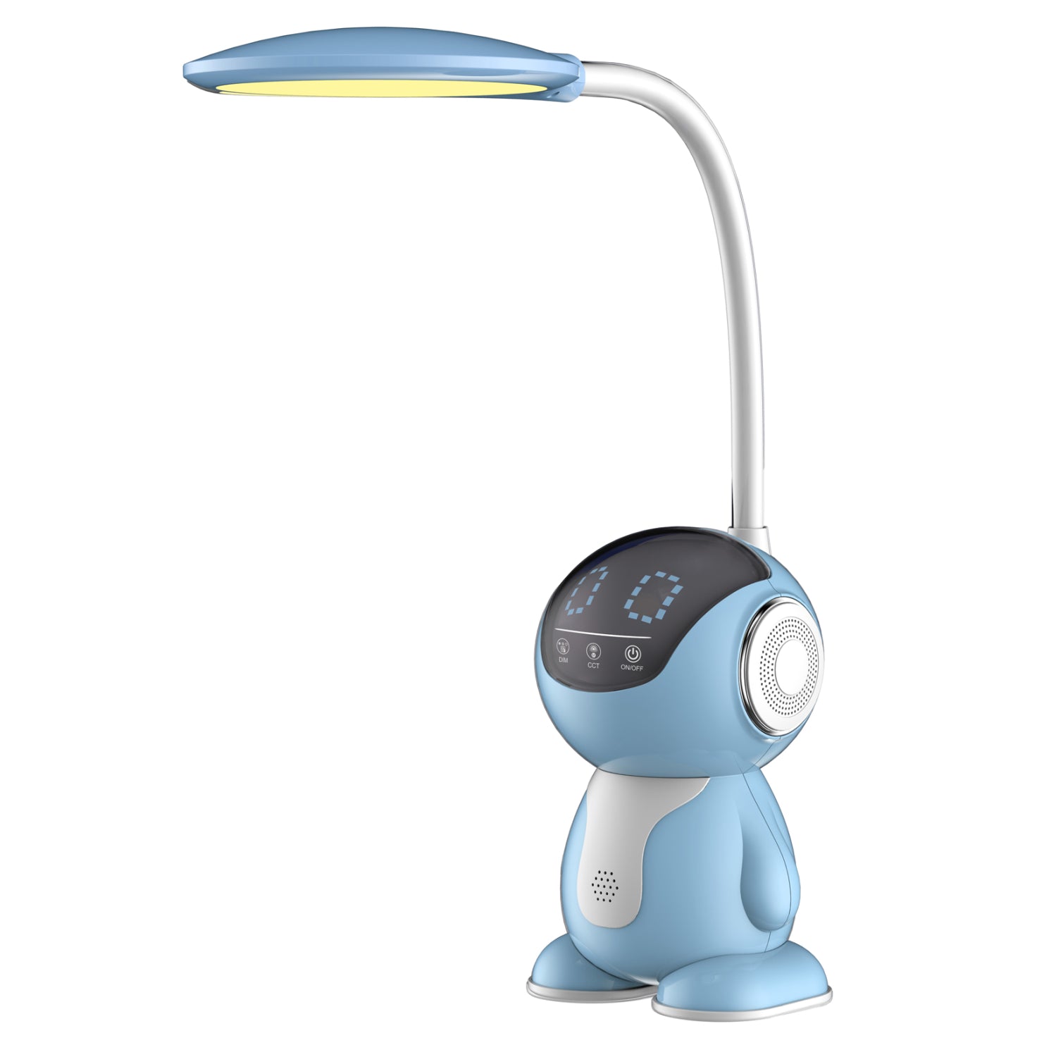 Led настолна лампа   ROBOT цвят бял-син