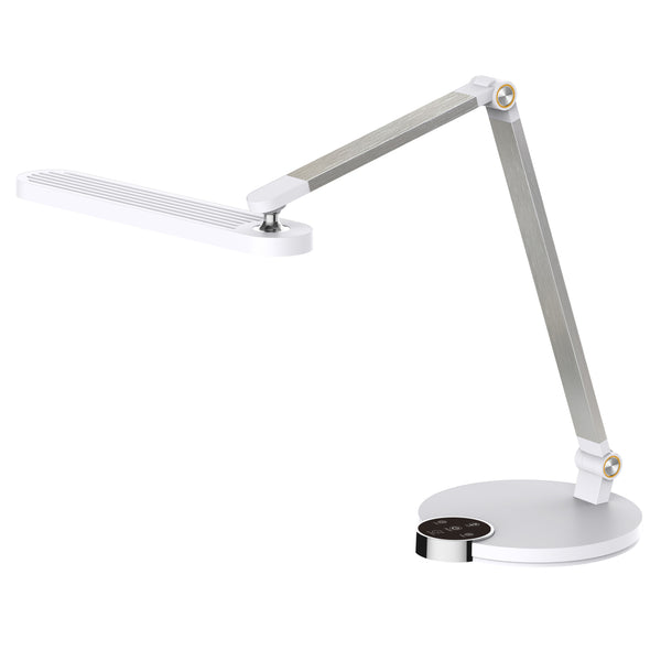 Led настолна лампа   BLAIN  бял-сив цвят 51.8x40см