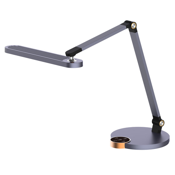 Led настолна лампа BLAIN сив цвят  51.8x40см