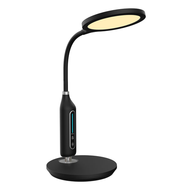 Led настолна лампа BLAIN черен цвят Φ18.5x40.7см