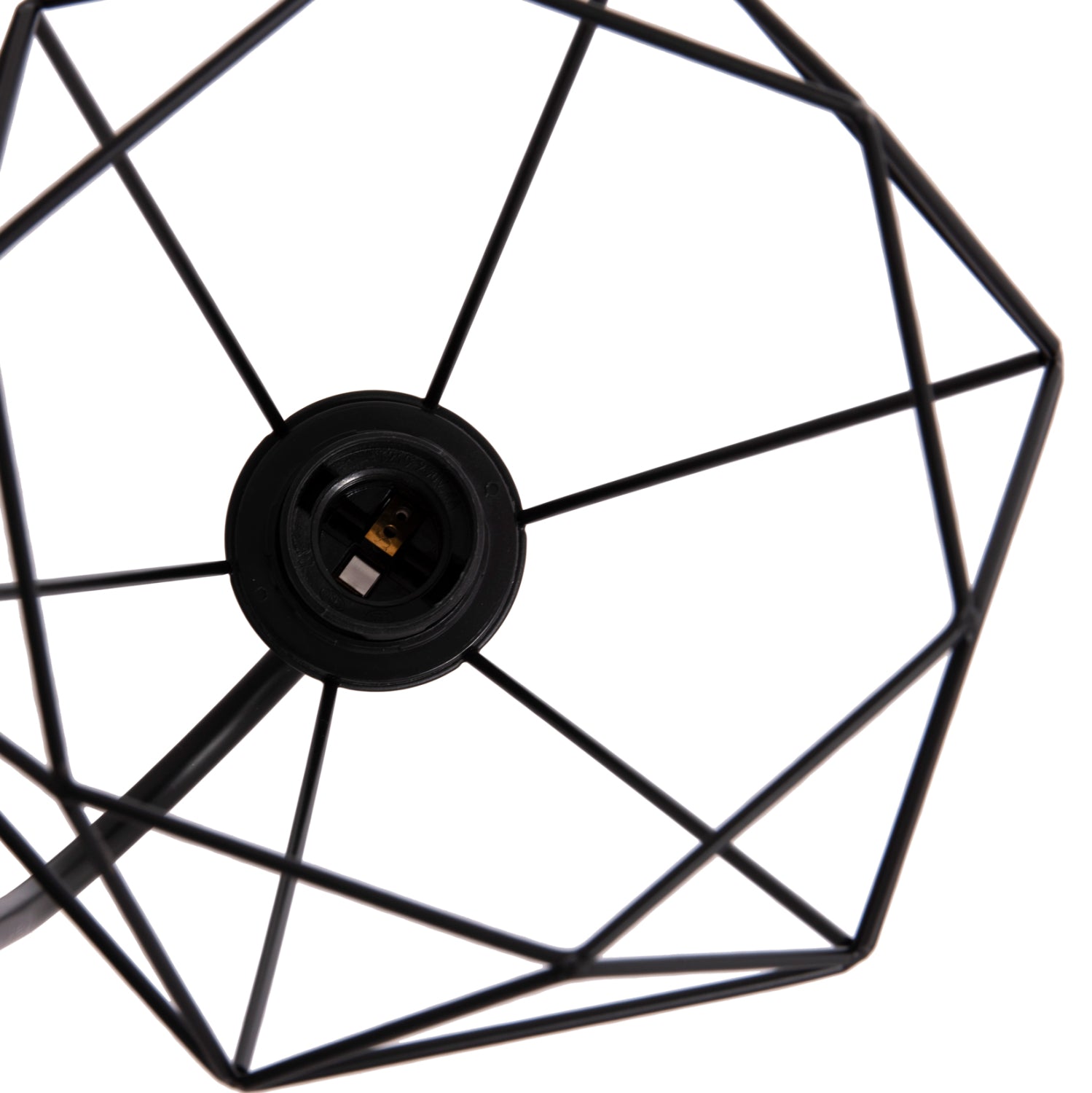 Аплик за стена MILID черен цвят  20x27x28см