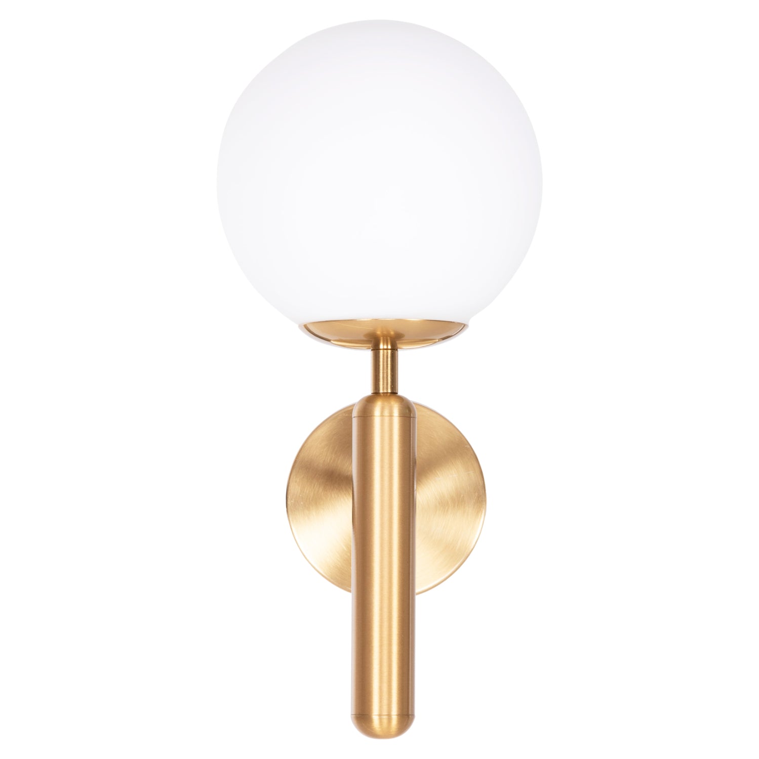 Стенен аплик HOMY златист-стъкло [E27] 14x21x33см