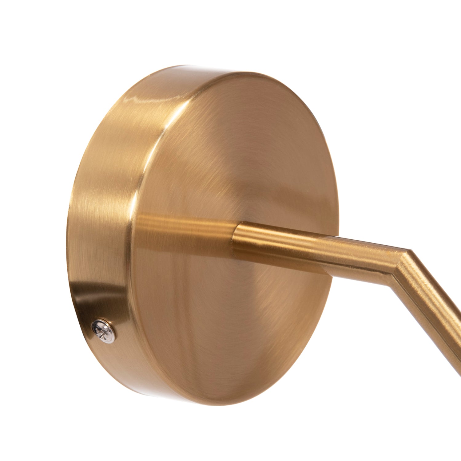 Аплик за стена HOMY2 златист-стъкло  [E27] 14.5x28x21см