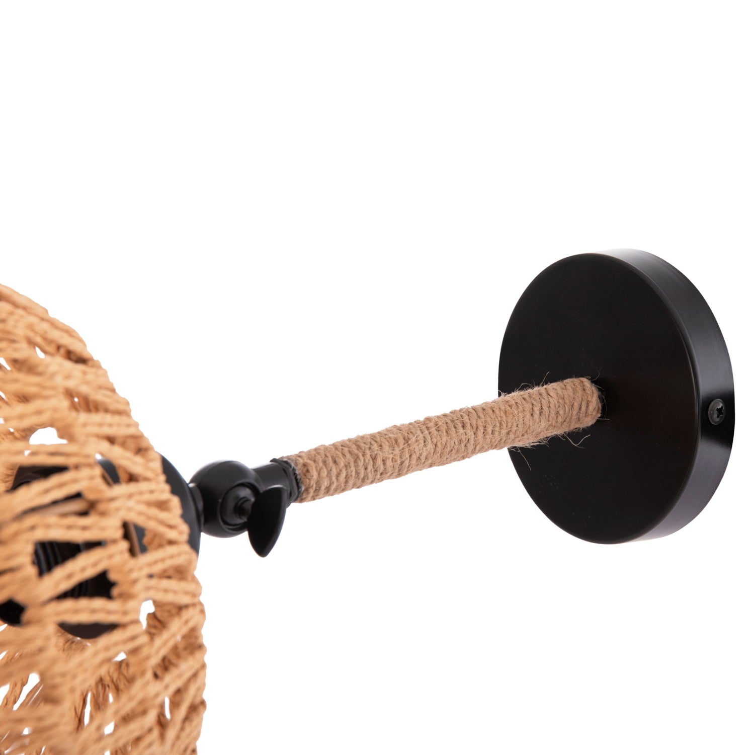 Стенен аплик GLIDE метал-въже  [E27] 22x22x35-21см