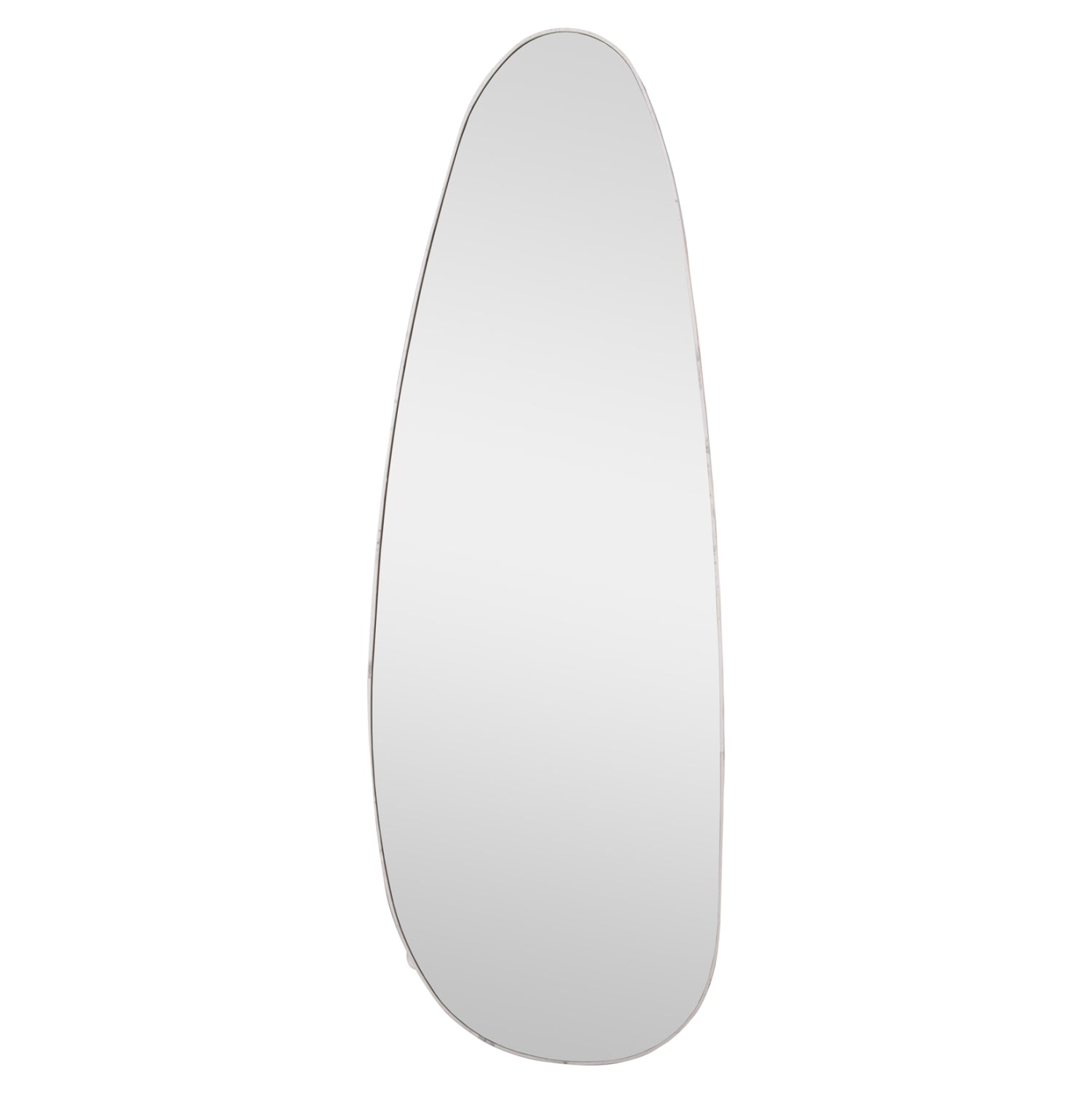 Стенно огледало CRITHER бял цвят  49х140см