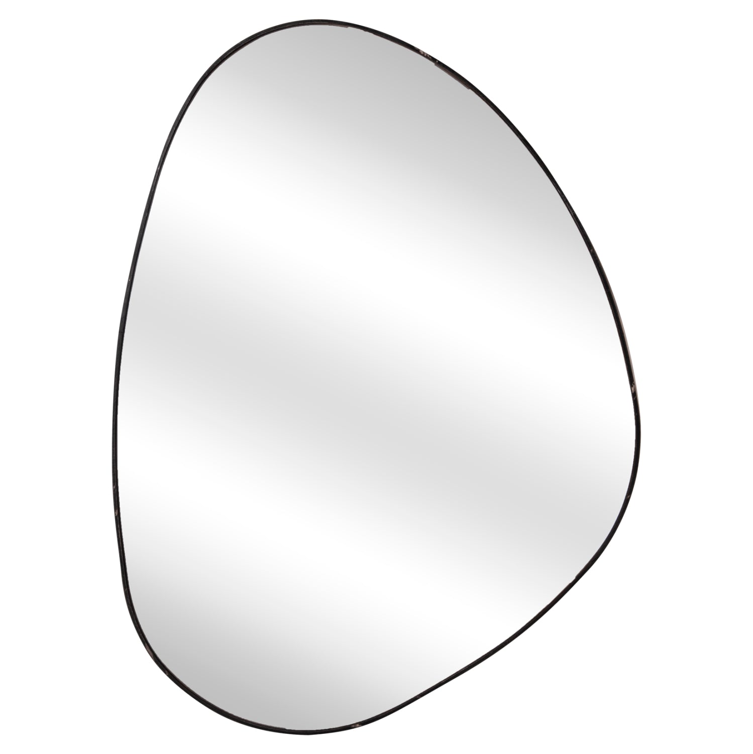 Огледало  IRREGU цвят черен мрамор  60x80