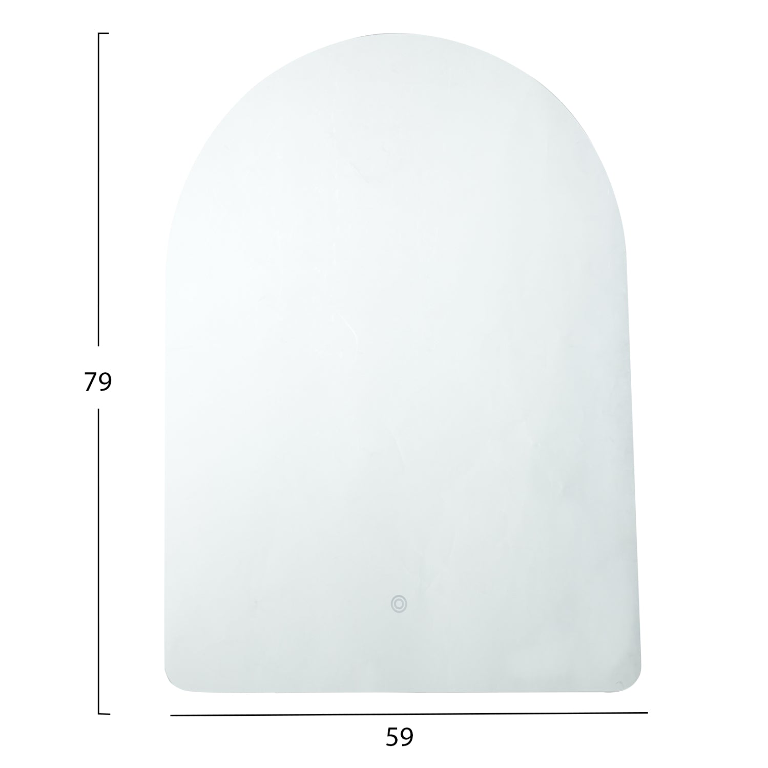 Огледало  TORCH без рамка 59x79 led осветление