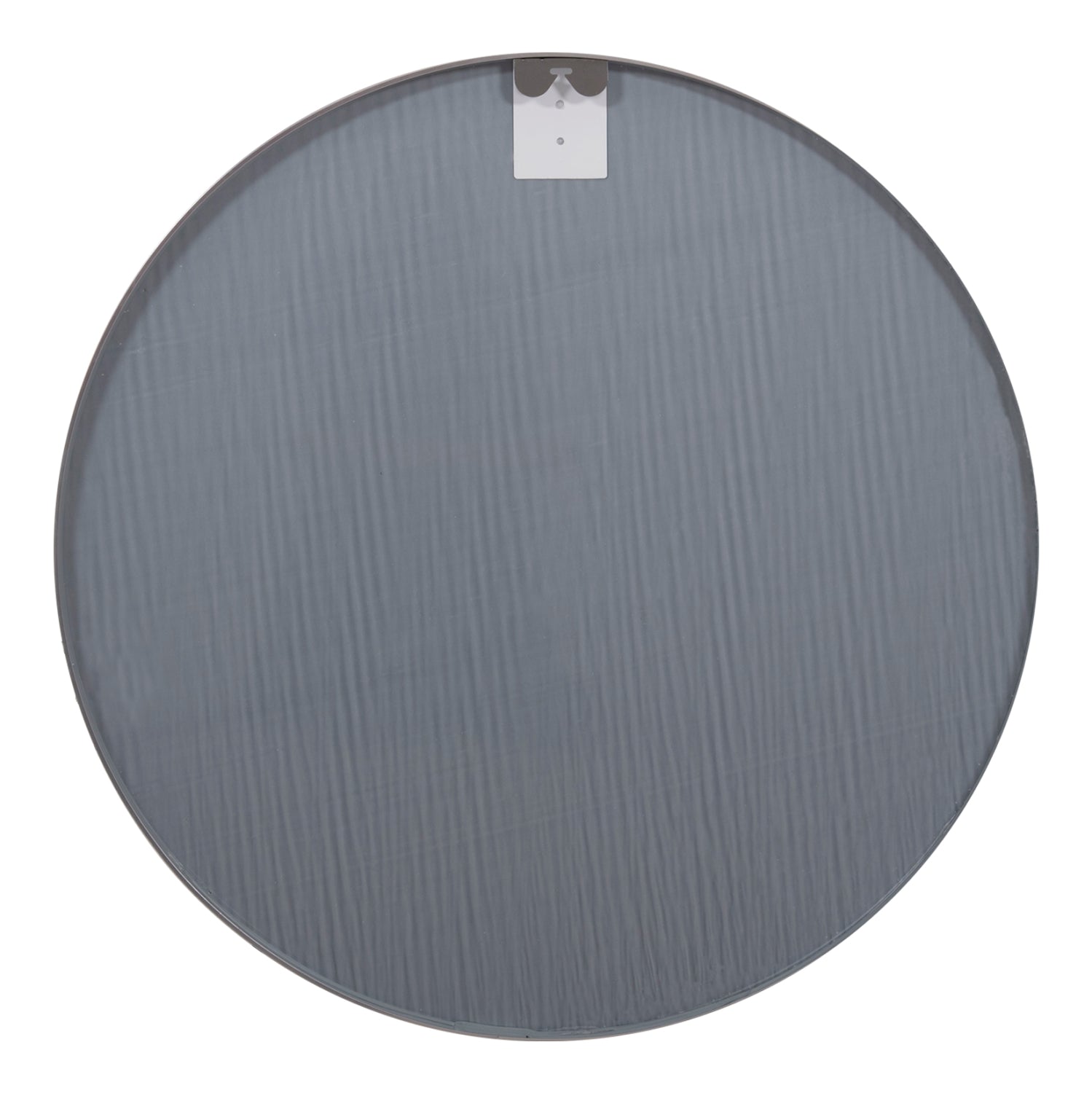 Стенно огледало  ARCHER кръгло алуминиева рамка сребърно φ80см