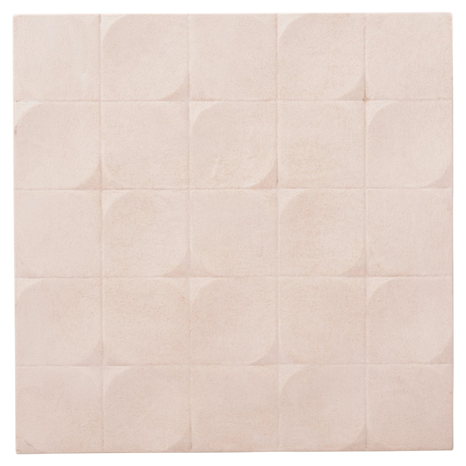 Декорация за стена Санторини бял цвят 80x4,5x80