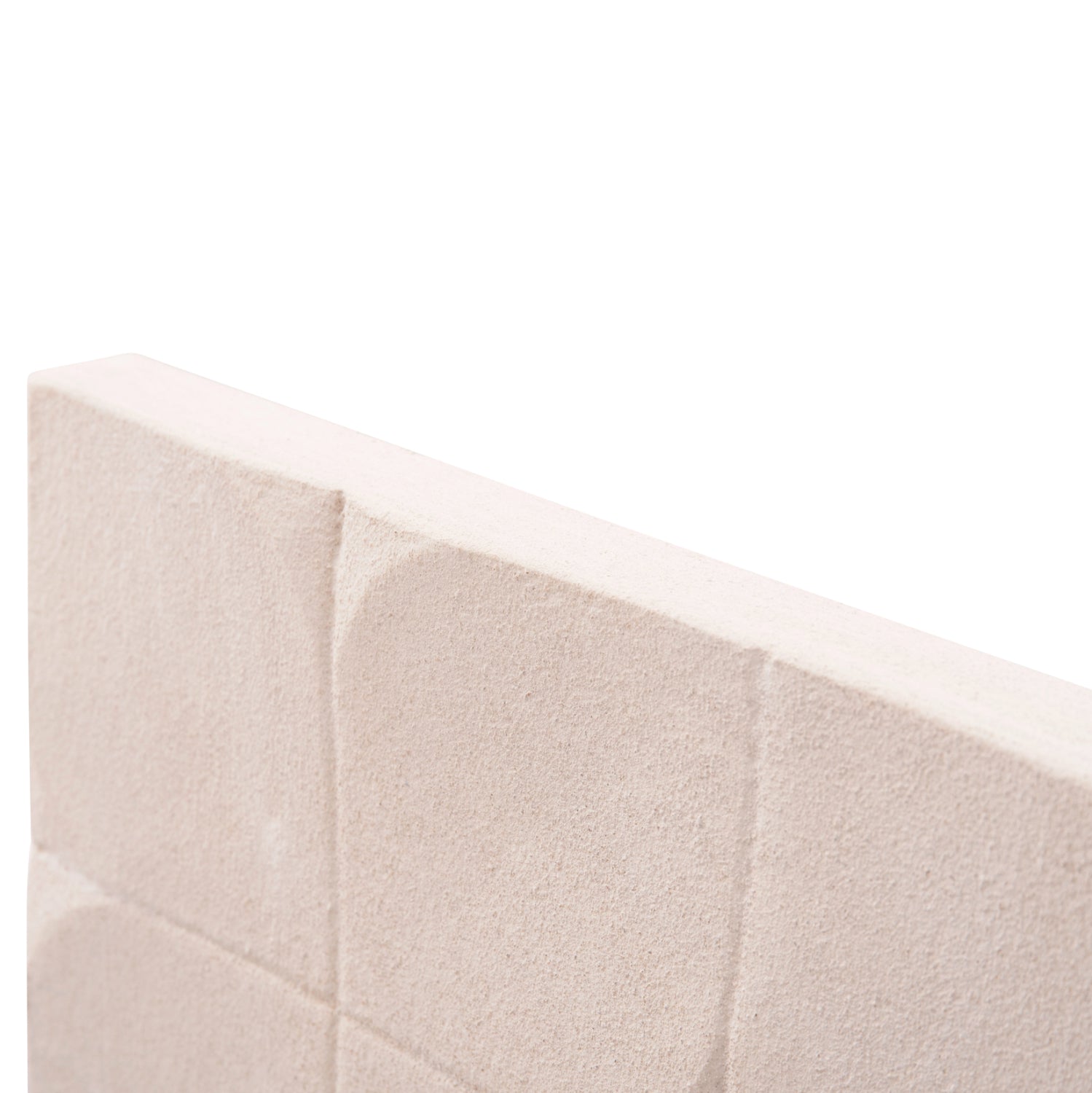 Декорация за стена Санторини бял цвят 80x4,5x80