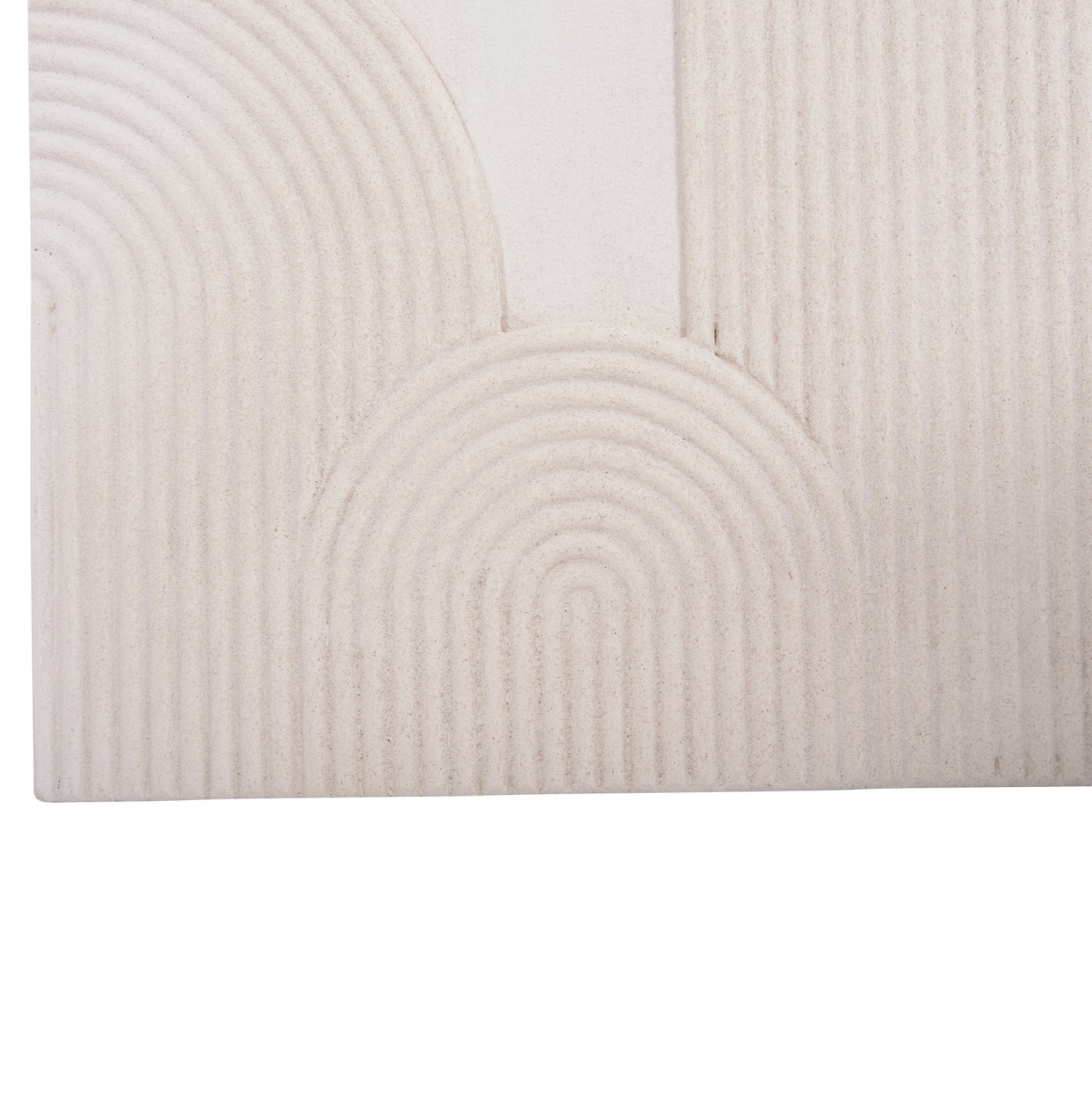 Декорация за стена Санторини бял цвят 80x4,5x80