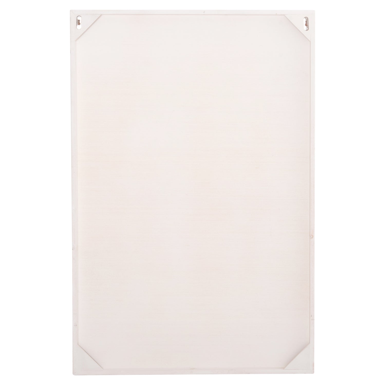 Декорация за стена Санторини цвят бял-натурал  80x4,5x120