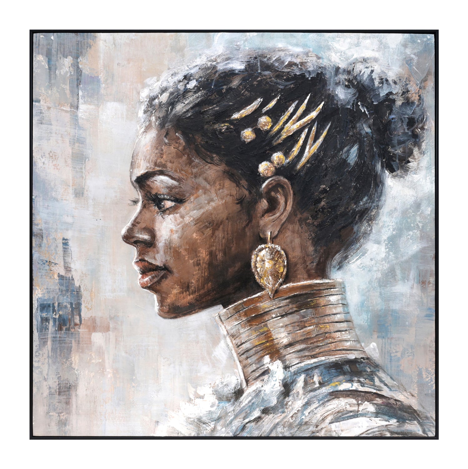 Картина MARIP с черна рамка 102x4,5x102