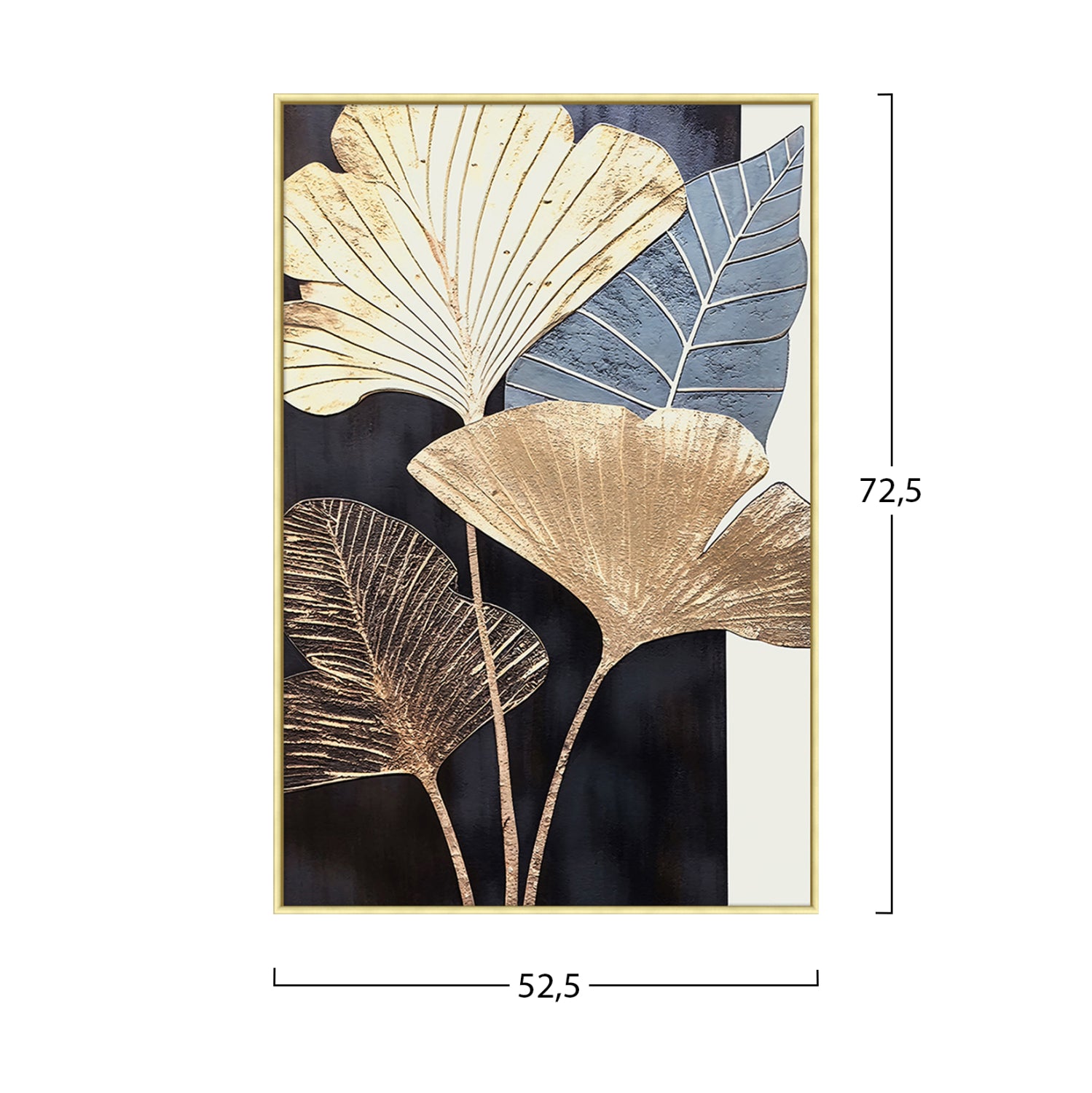 Картина TROPICO с бежова рамка 52,5x2,8x72,5