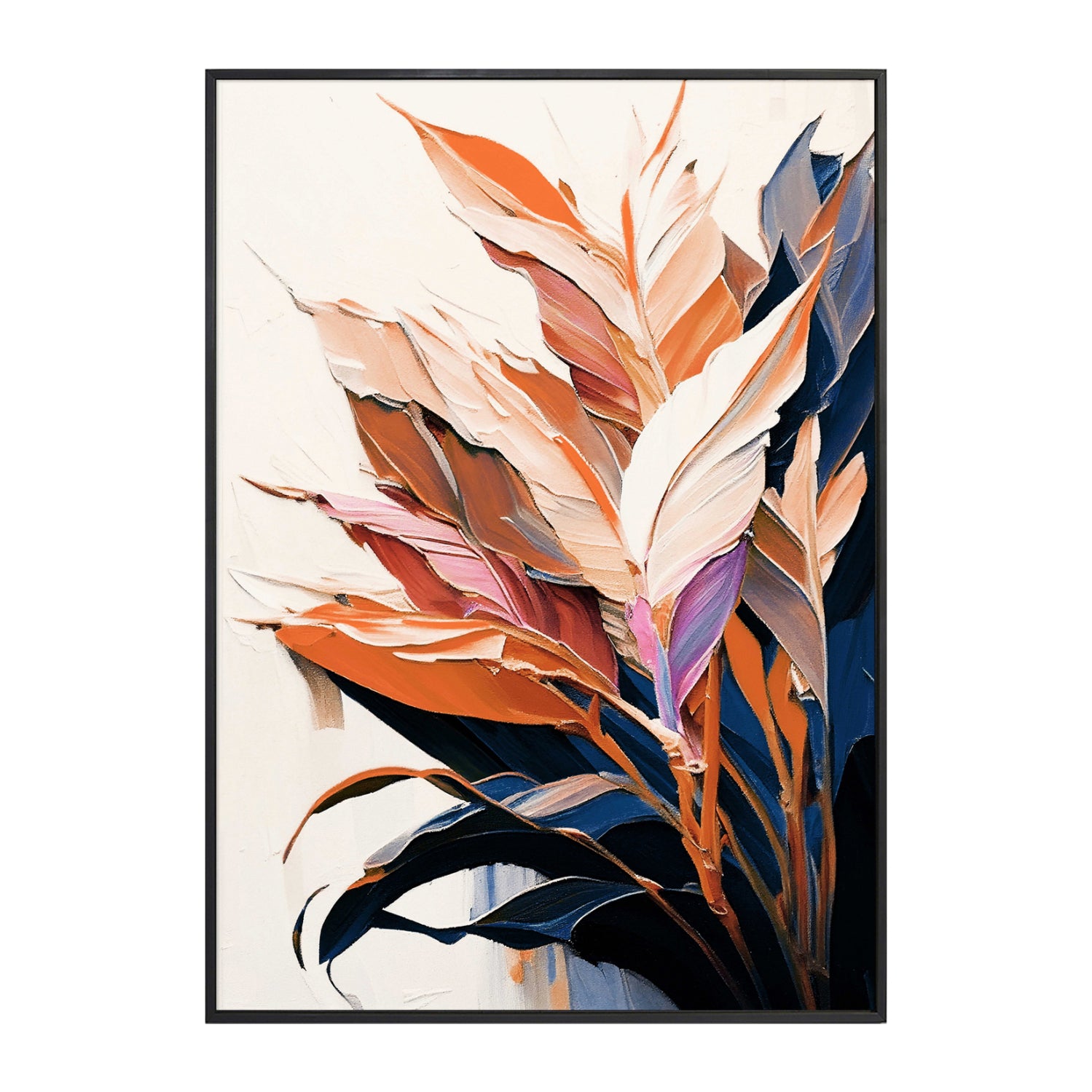 Картина TROPICO с черна рамка  52,5x2,8x72,5