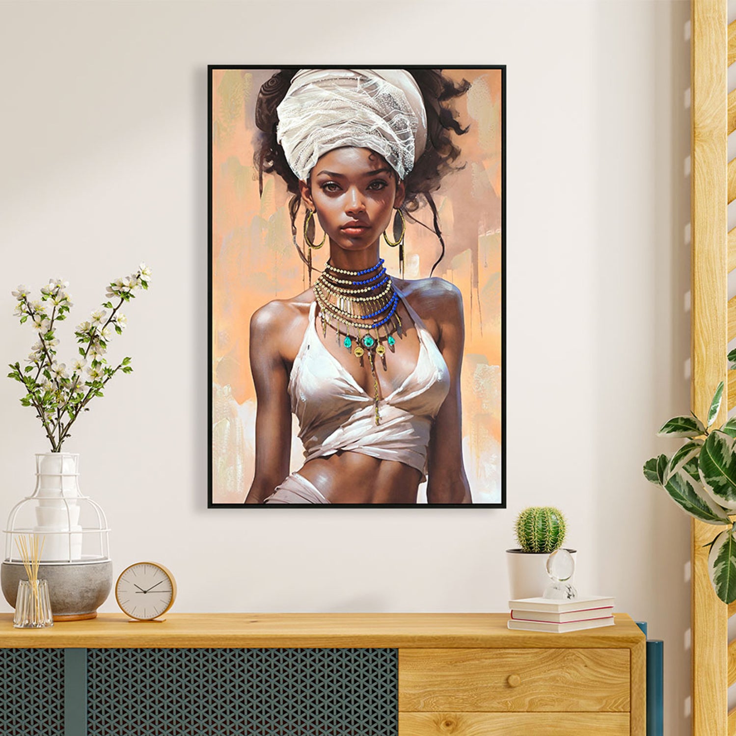 Картина  MARIP с черна рамка 82x4,5x122