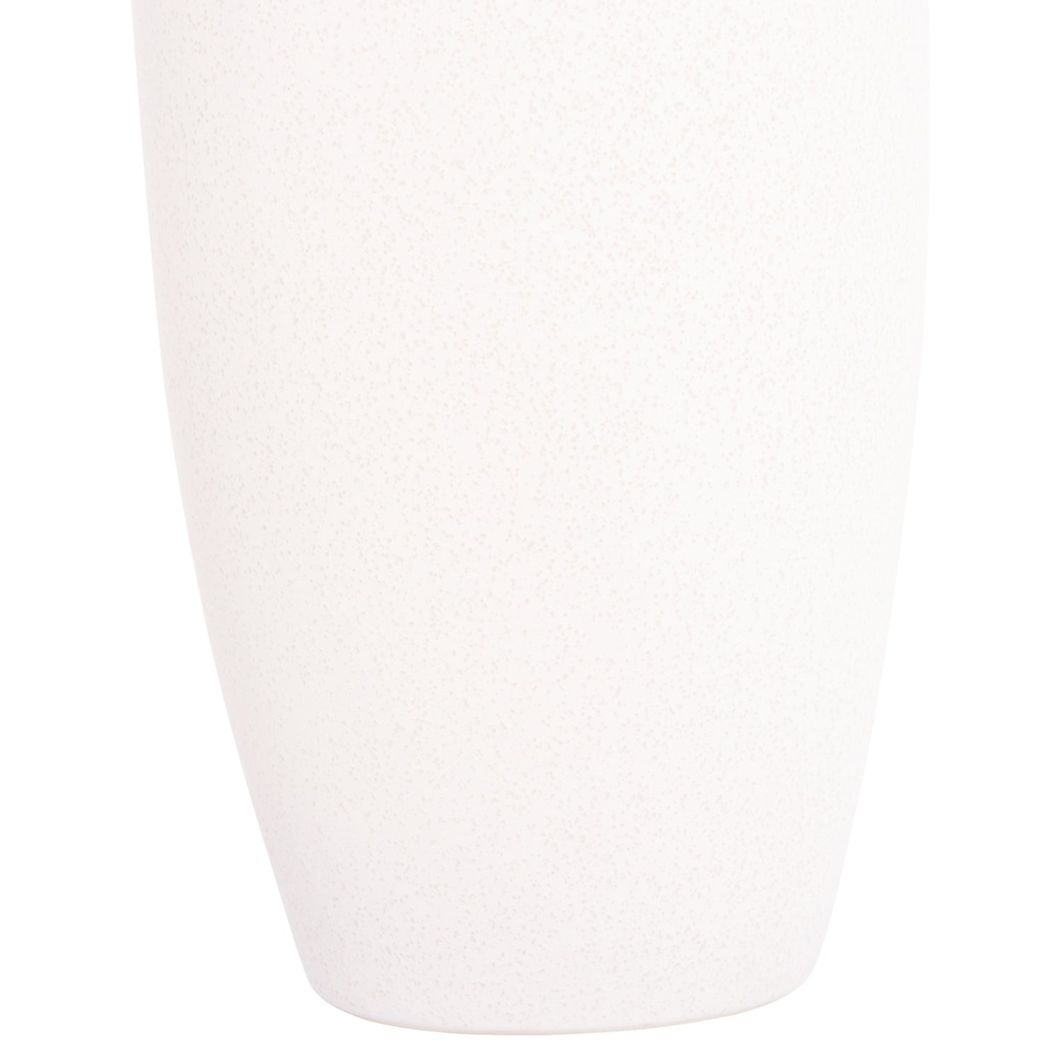 Керамична декоративна ваза за маса Galad крем φ17.5x40hcm