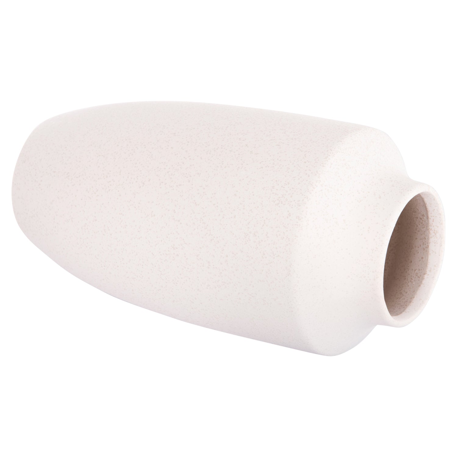 Керамична декоративна ваза GALAD  крем кристал, φ16x32всм