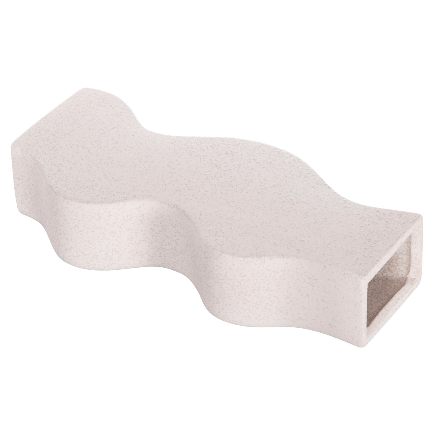 Керамична декоративна плоча за маса SEBOR кремава, кристална, 14x65x30см