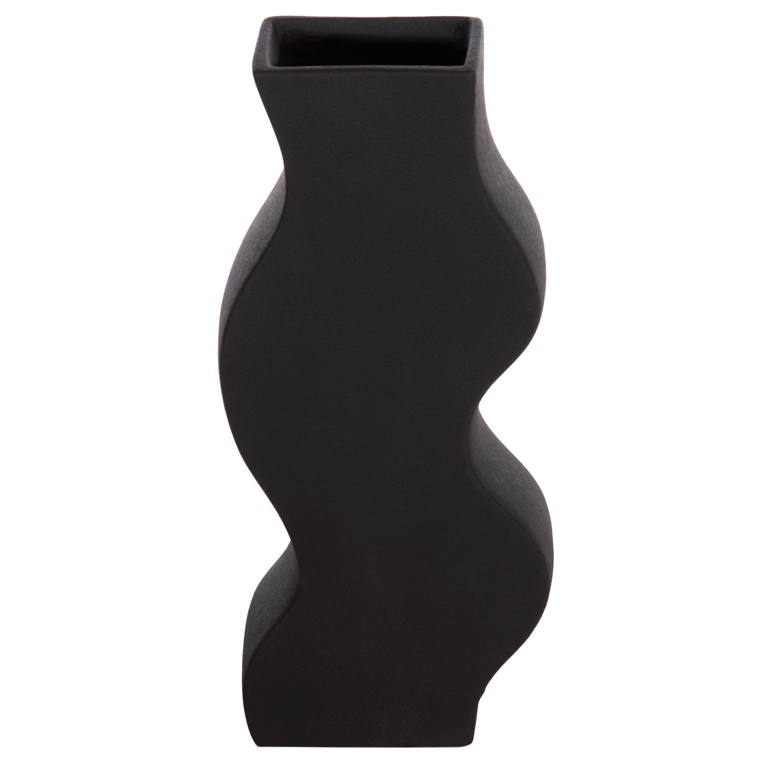 Керамична декоративна плоча за маса  SEBOR черна, матова, 14x65x30см