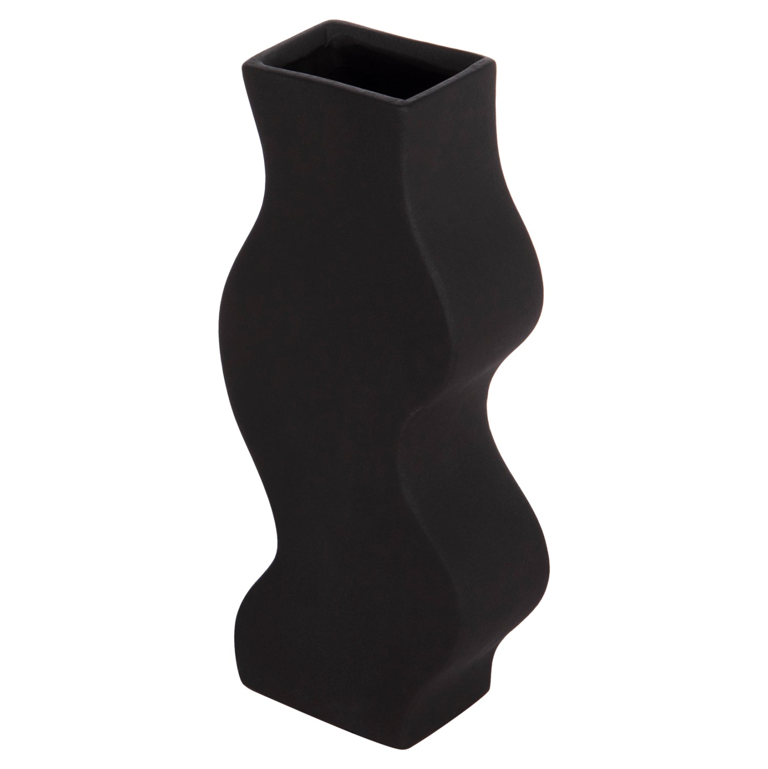 Керамична декоративна плоча за маса  SEBOR черна, матова, 14x65x30см