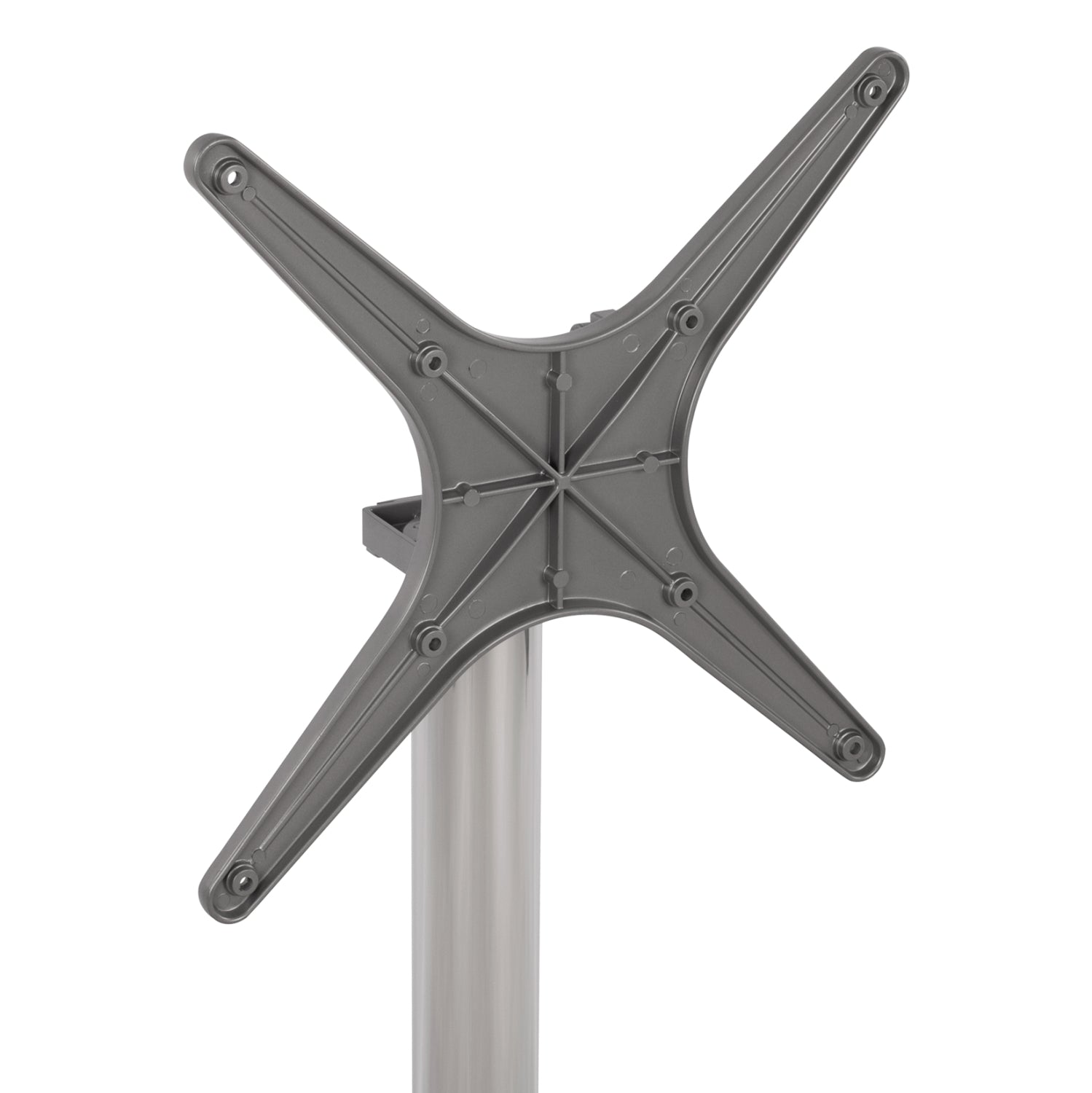 Основа за маса алуминий 69Χ69Χ73 -хром 459.03 /сгъваема