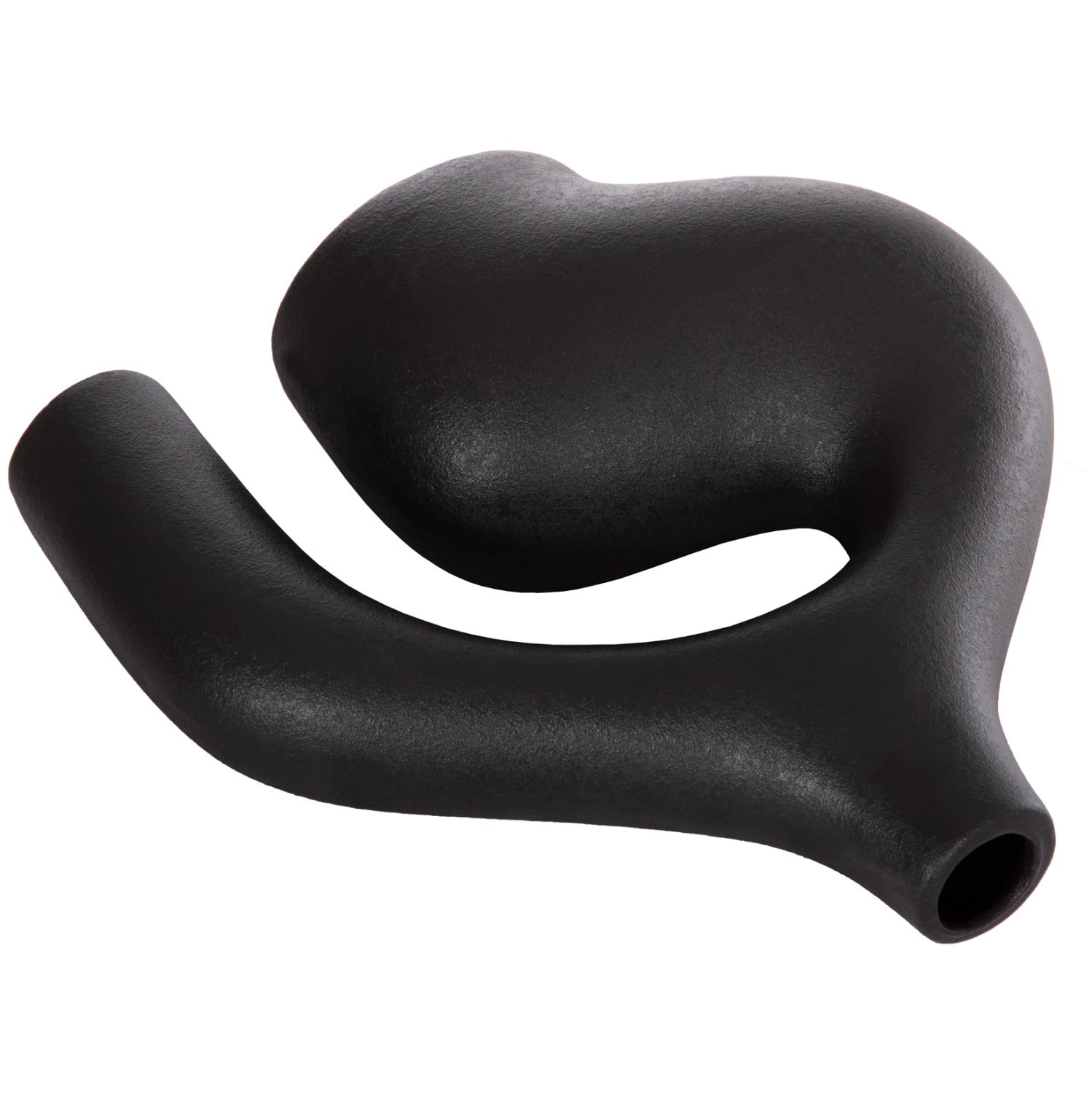 Декоративен керамичен плот за маса  ISIL черен мат 29x11x29см