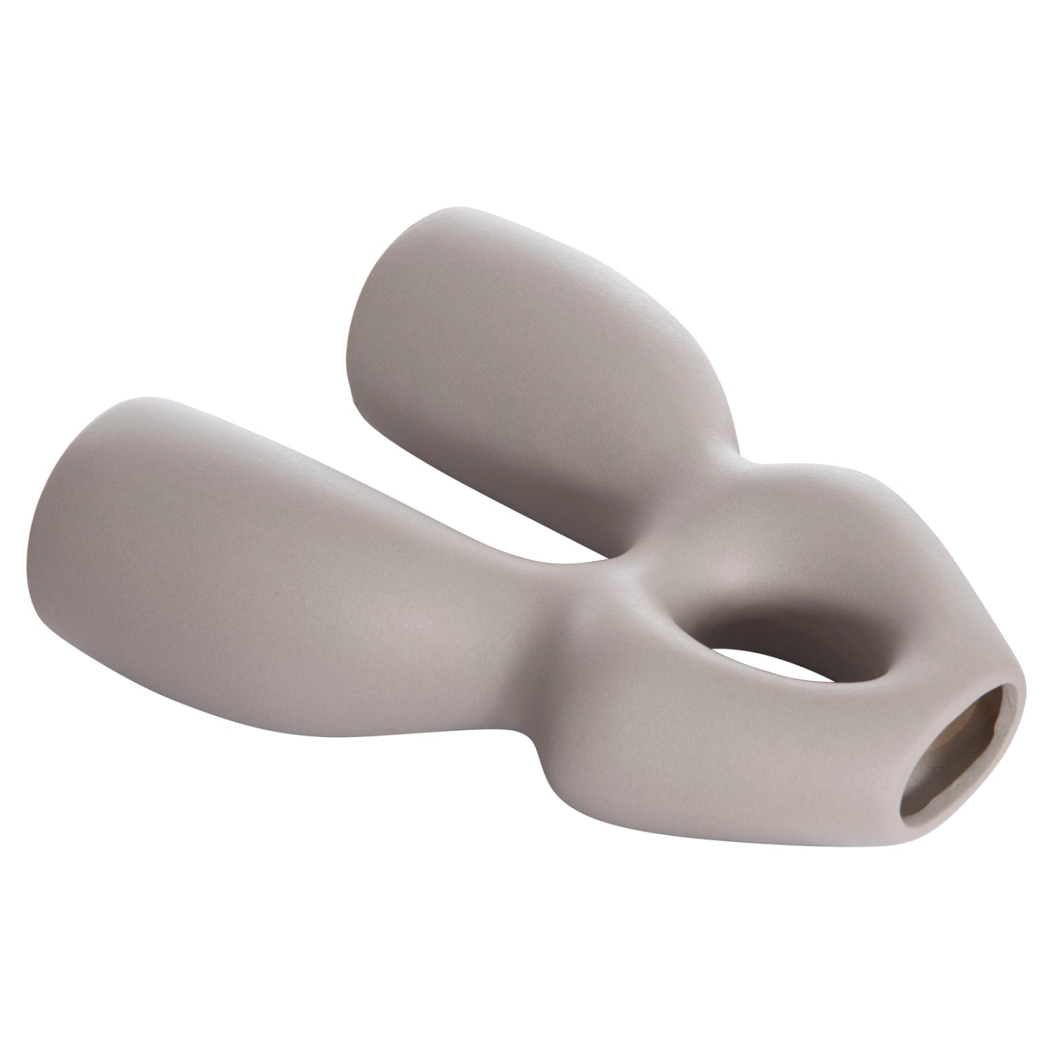 Декоративен керамичен плот за маса   ISIL сив мат 25x9x29.5см