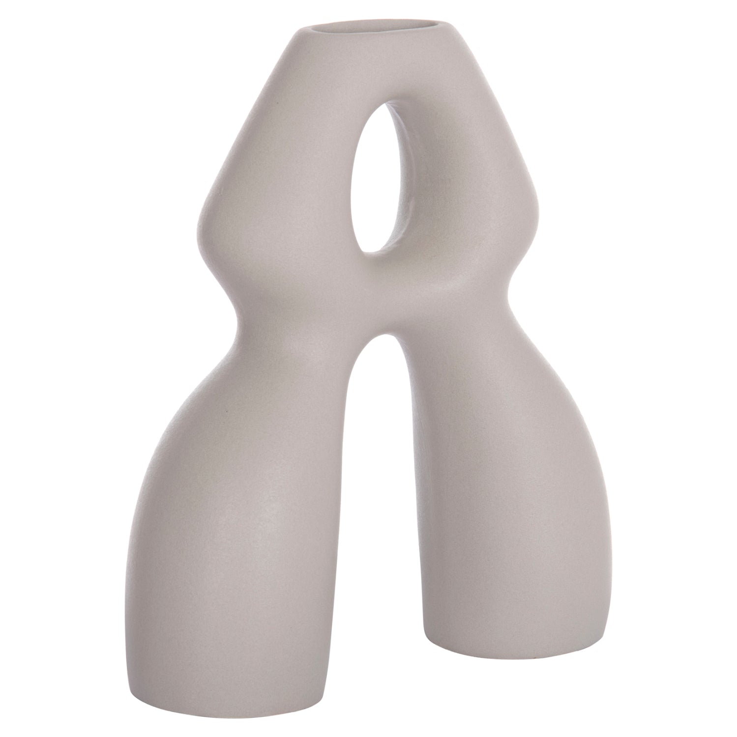 Декоративен керамичен плот за маса   ISIL сив мат 25x9x29.5см