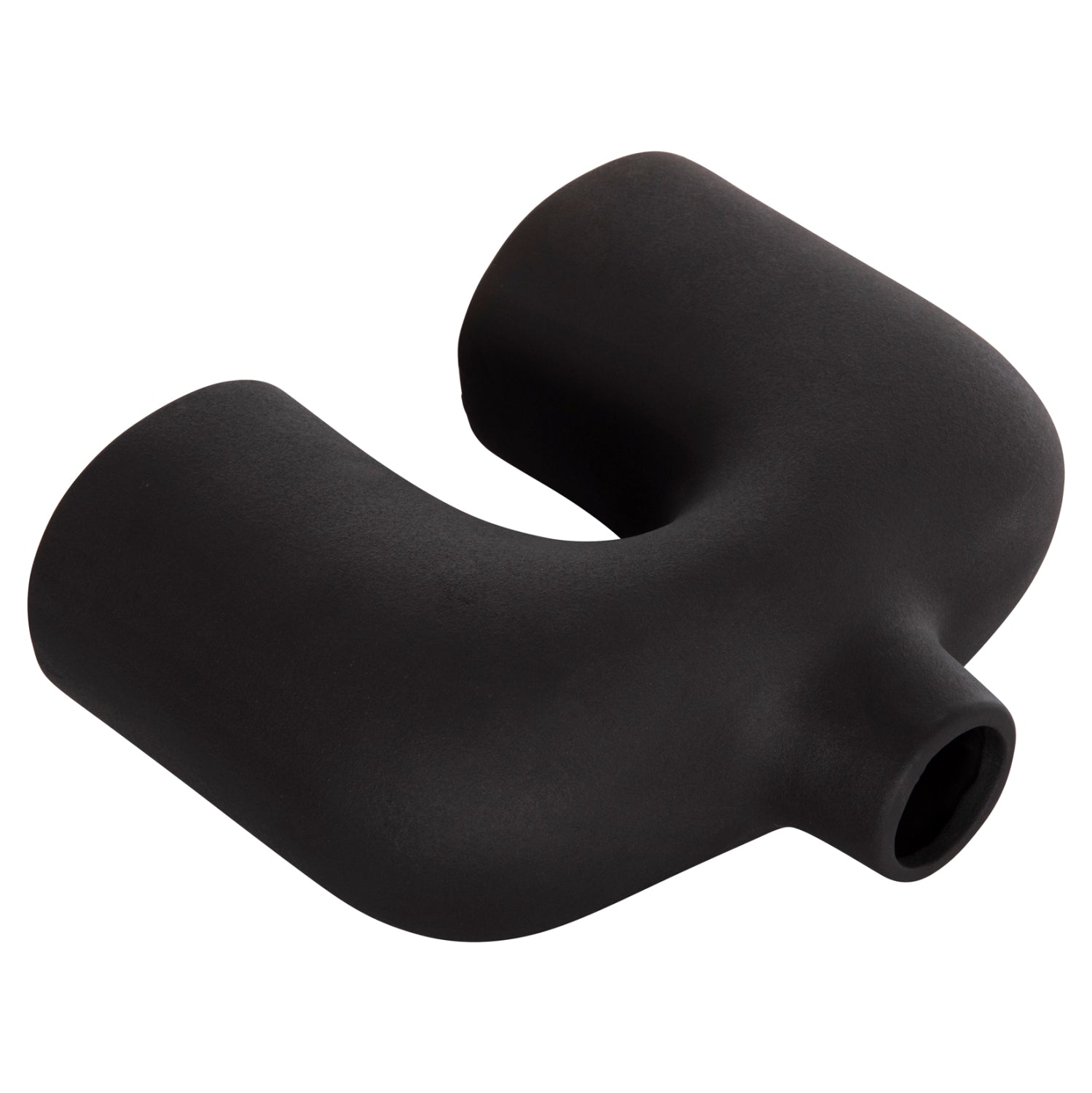 Декоративен керамичен плот за маса ISIL черен мат 27x9.5x22.5y см