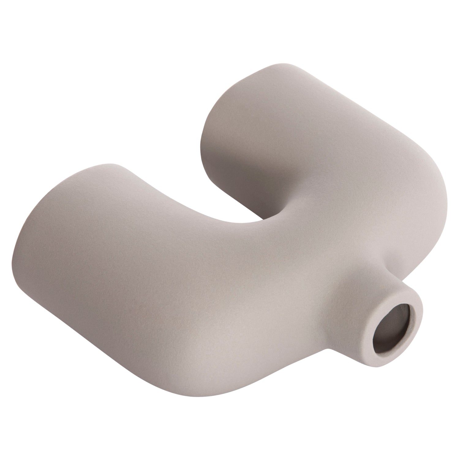 Декоративен керамичен плот за маса ISIL сив мат 27x9.5x22.5см