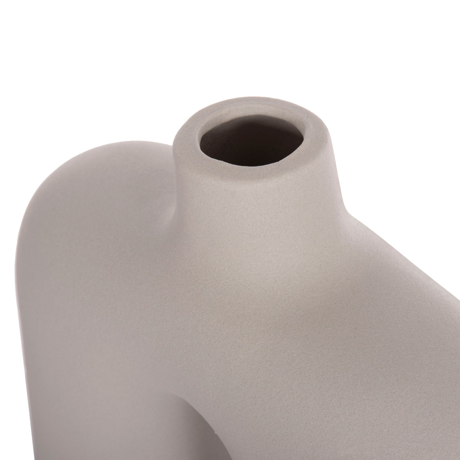 Декоративен керамичен плот за маса ISIL сив мат 27x9.5x22.5см