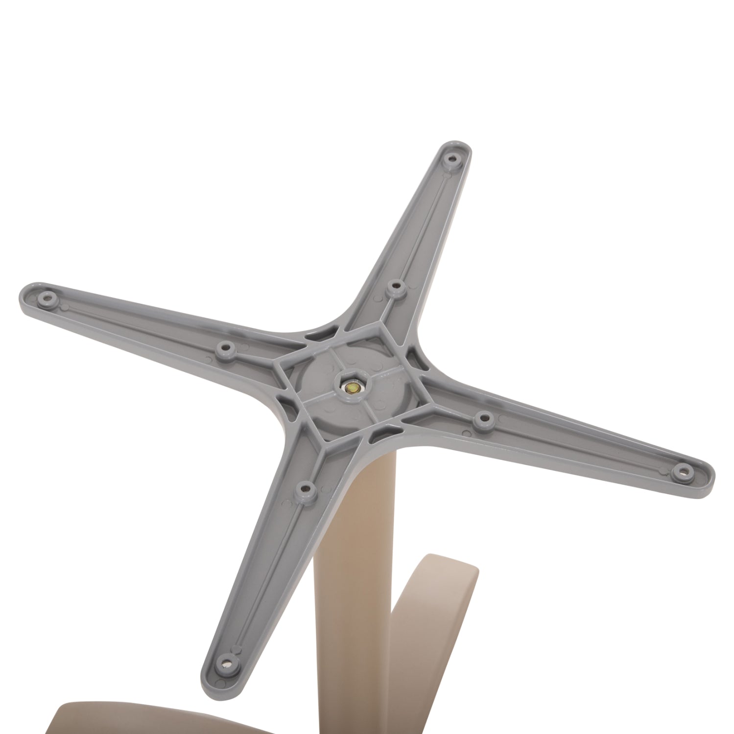 Aлуминиева основа  460.25/ капучино мат 68x68x72см. с кръст 48х48см.