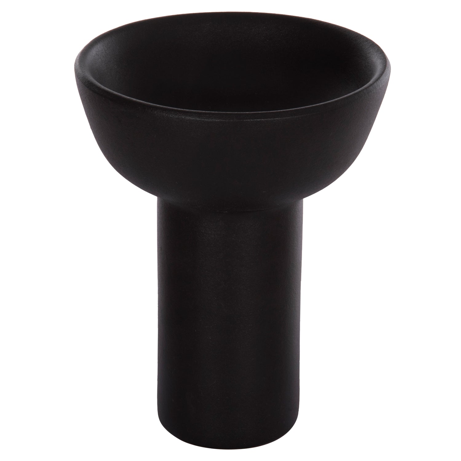 Декоративен керамичен плот за маса Еlendil черен мат φ20x265hcm