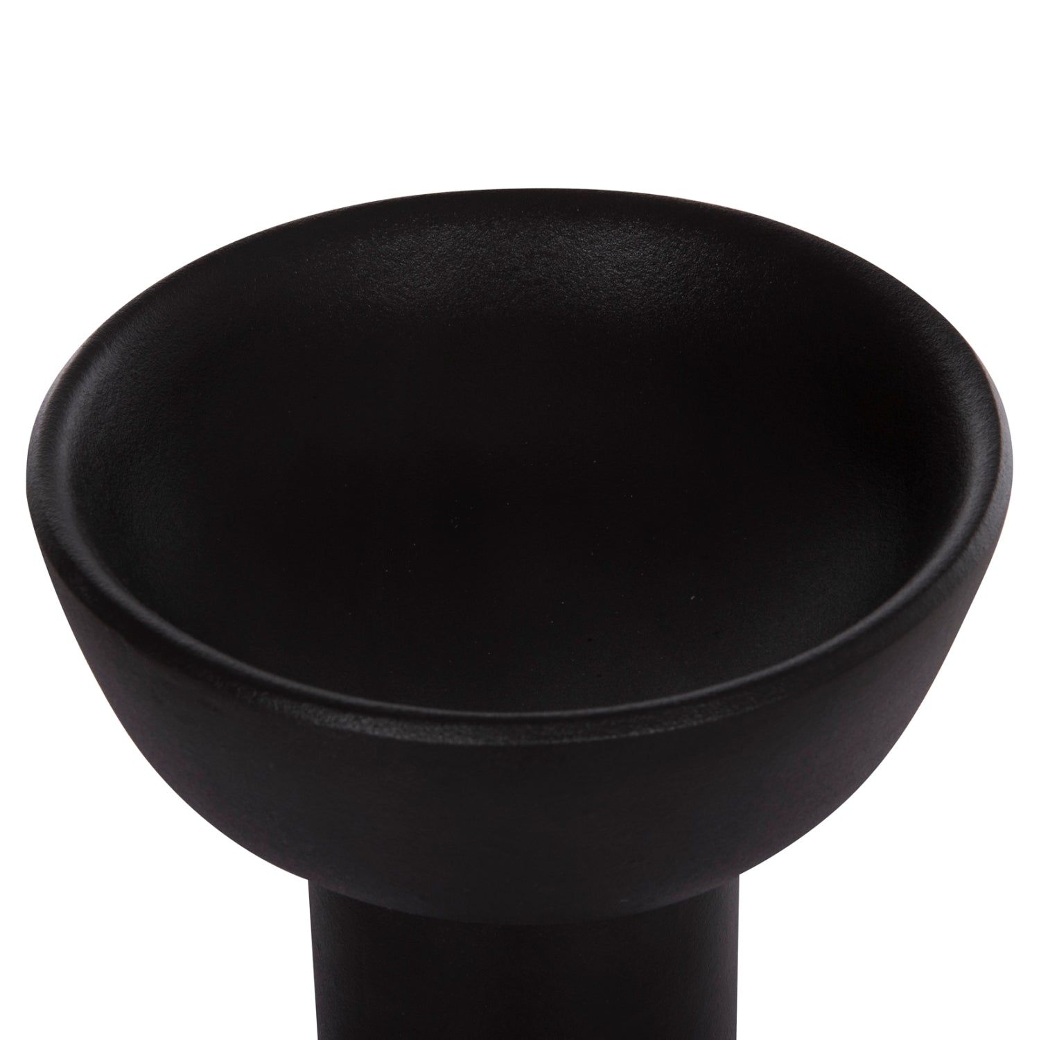 Декоративен керамичен плот за маса Еlendil черен мат φ20x265hcm