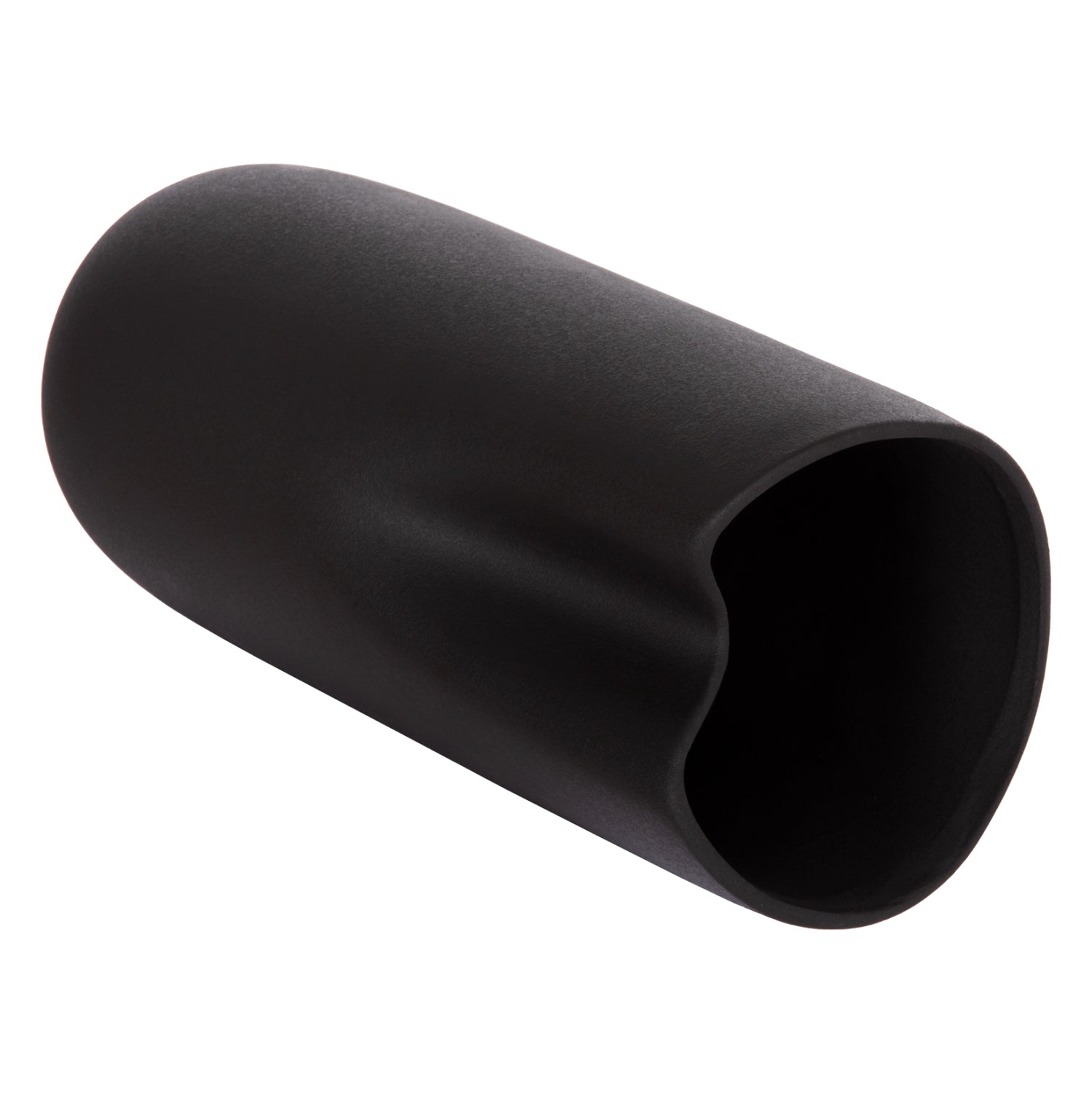 Керамична декоративна глазура за маса  черна матова, 17x16.5x37см