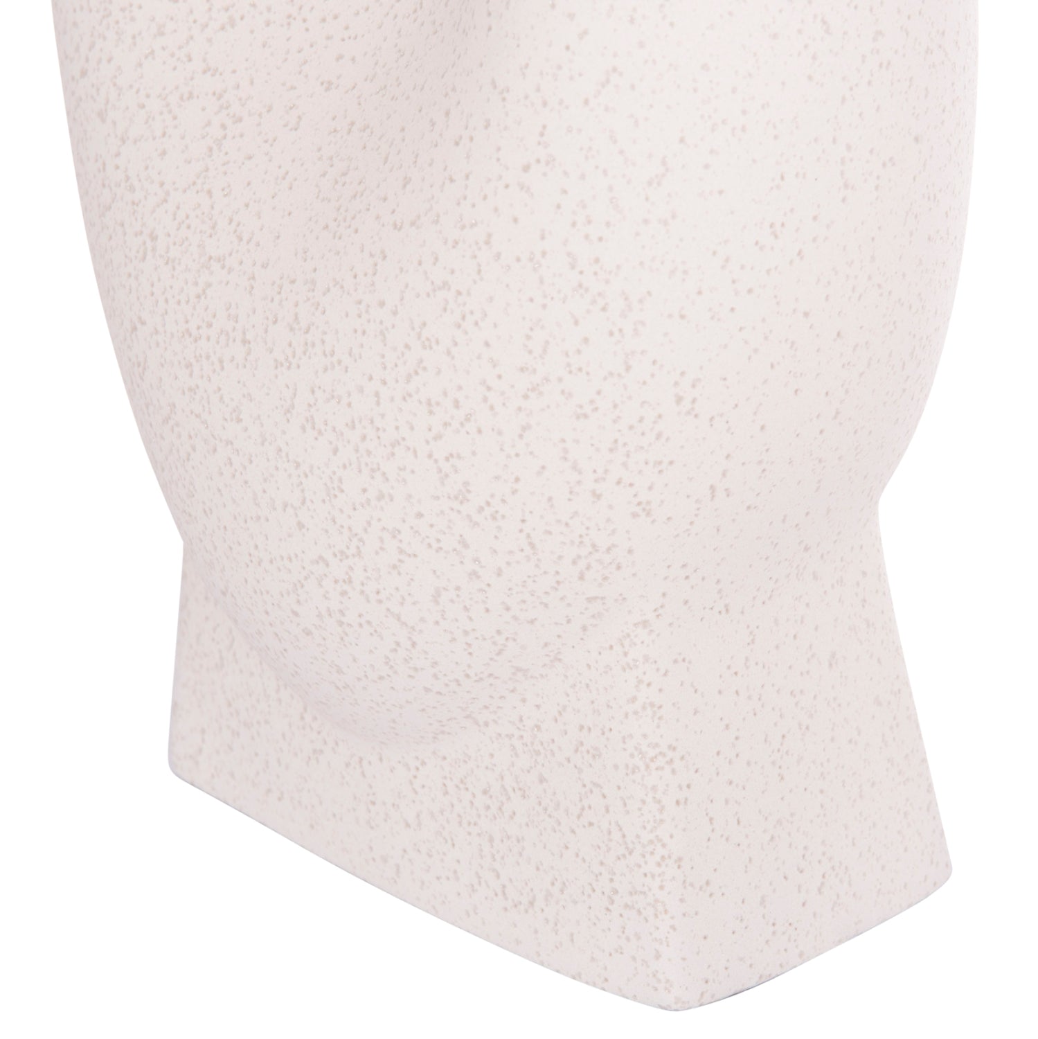 Декорация керамична за маса цвят бял-светло сив 16.5x11x38