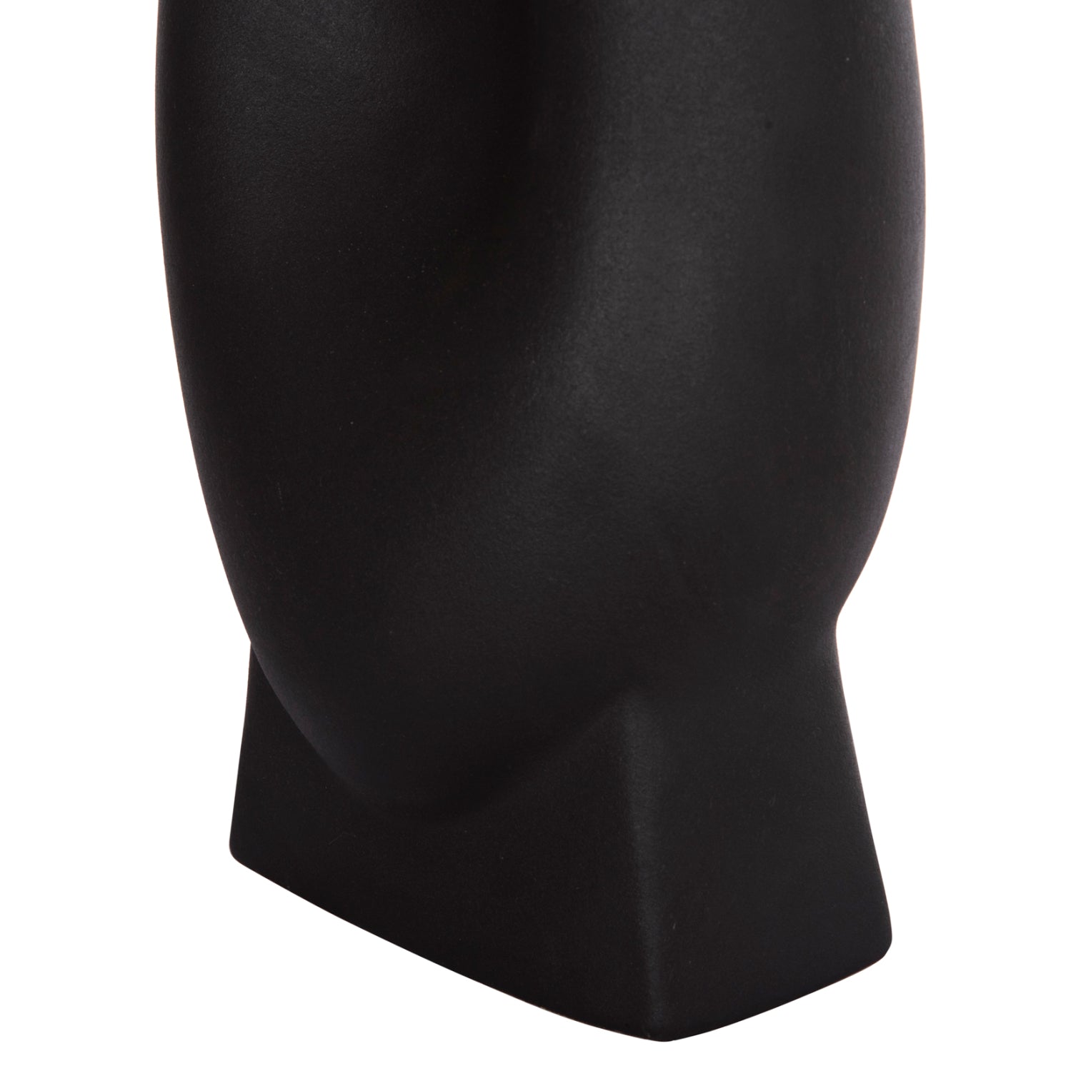 Декорация за маса черен цвят мат  16.5x11x38см