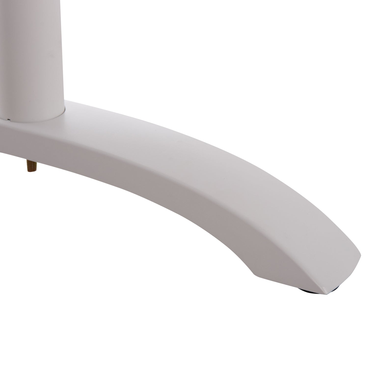 Основа за маса 461.12/метална двойна бяла с регулатори 100х60х73см.