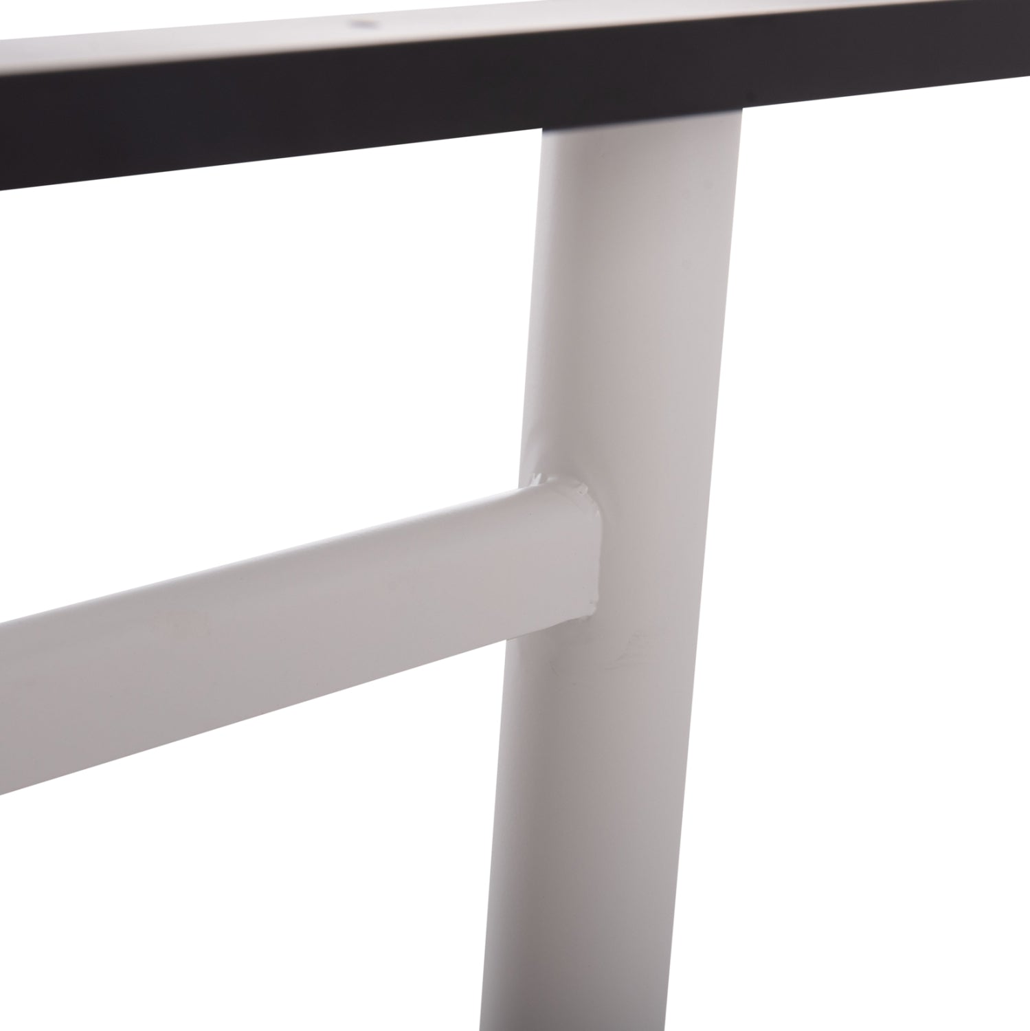 Основа за маса 461.12/метална двойна бяла с регулатори 100х60х73см.