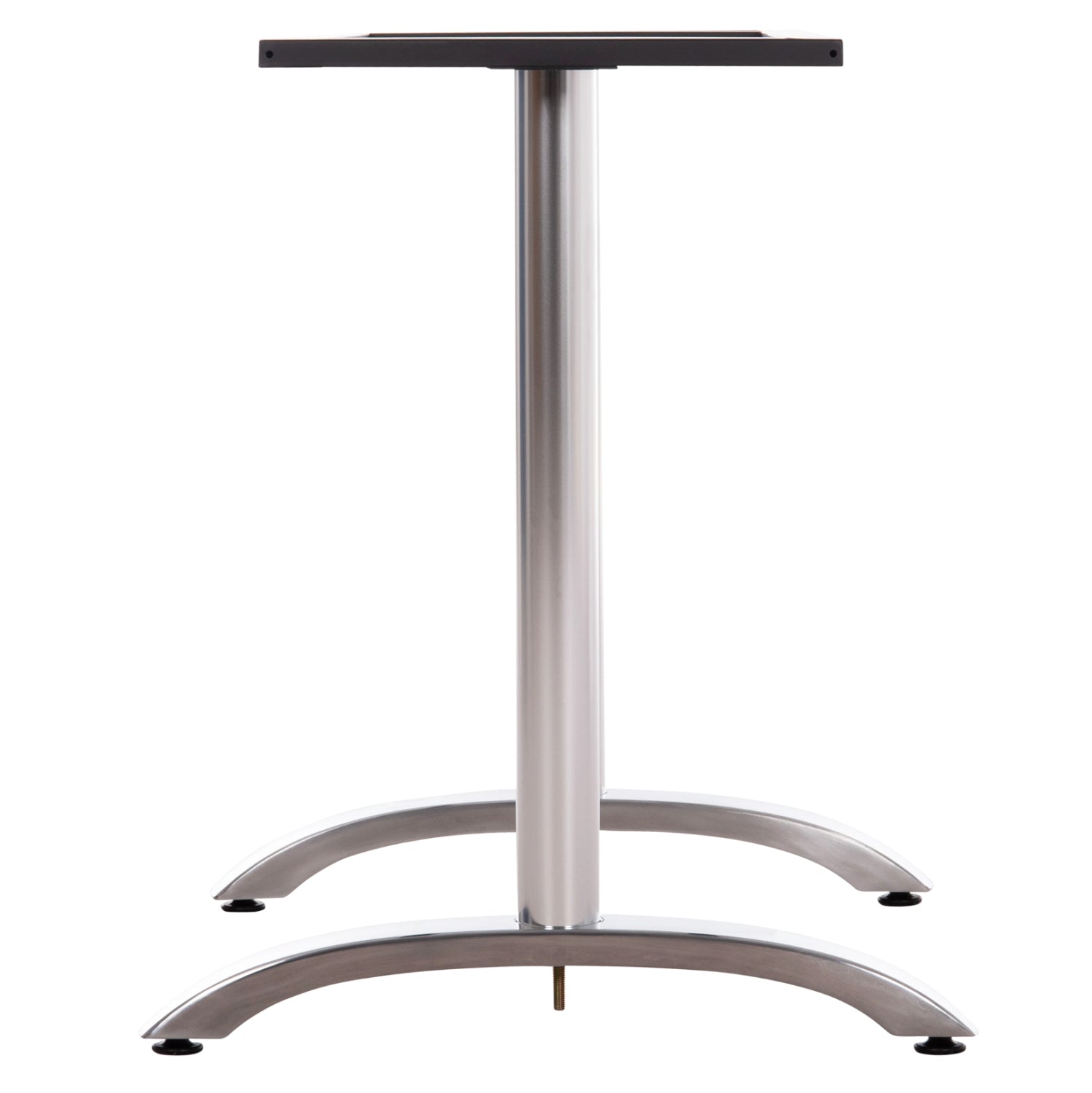 Метална основа за маса 461.13/двойна хромирана с регулатори 100х60х73см.