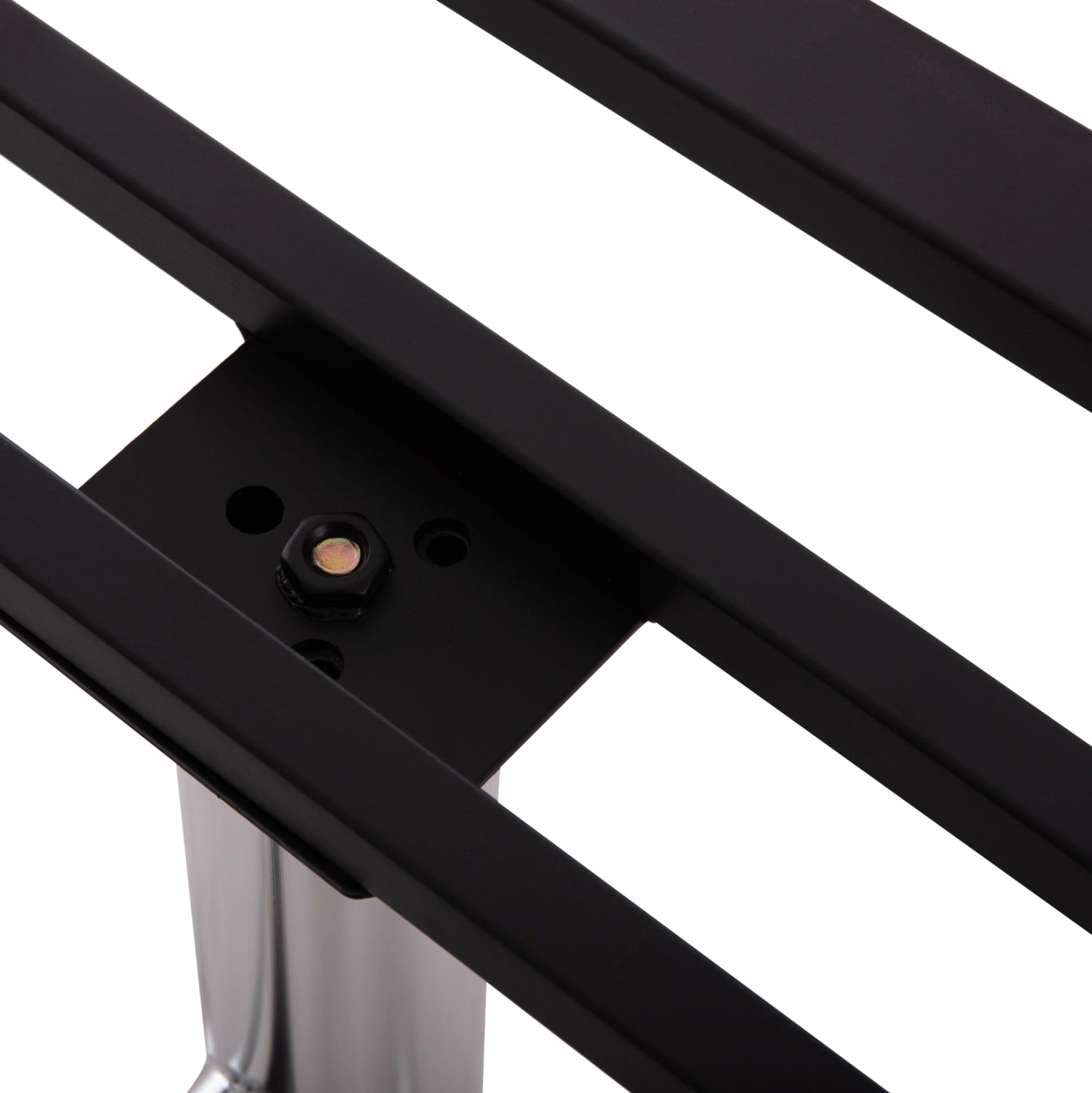 Метална основа за маса 461.13/двойна хромирана с регулатори 100х60х73см.