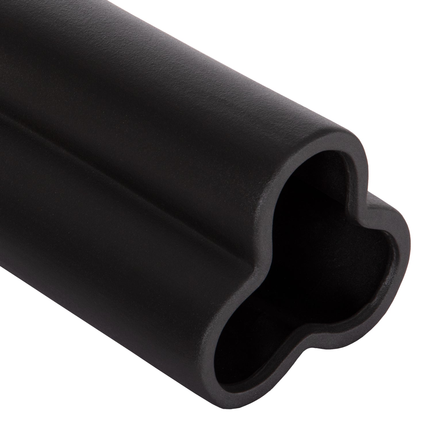 Керамична декоративна глазура за маса , черна матова φ14x29hcm