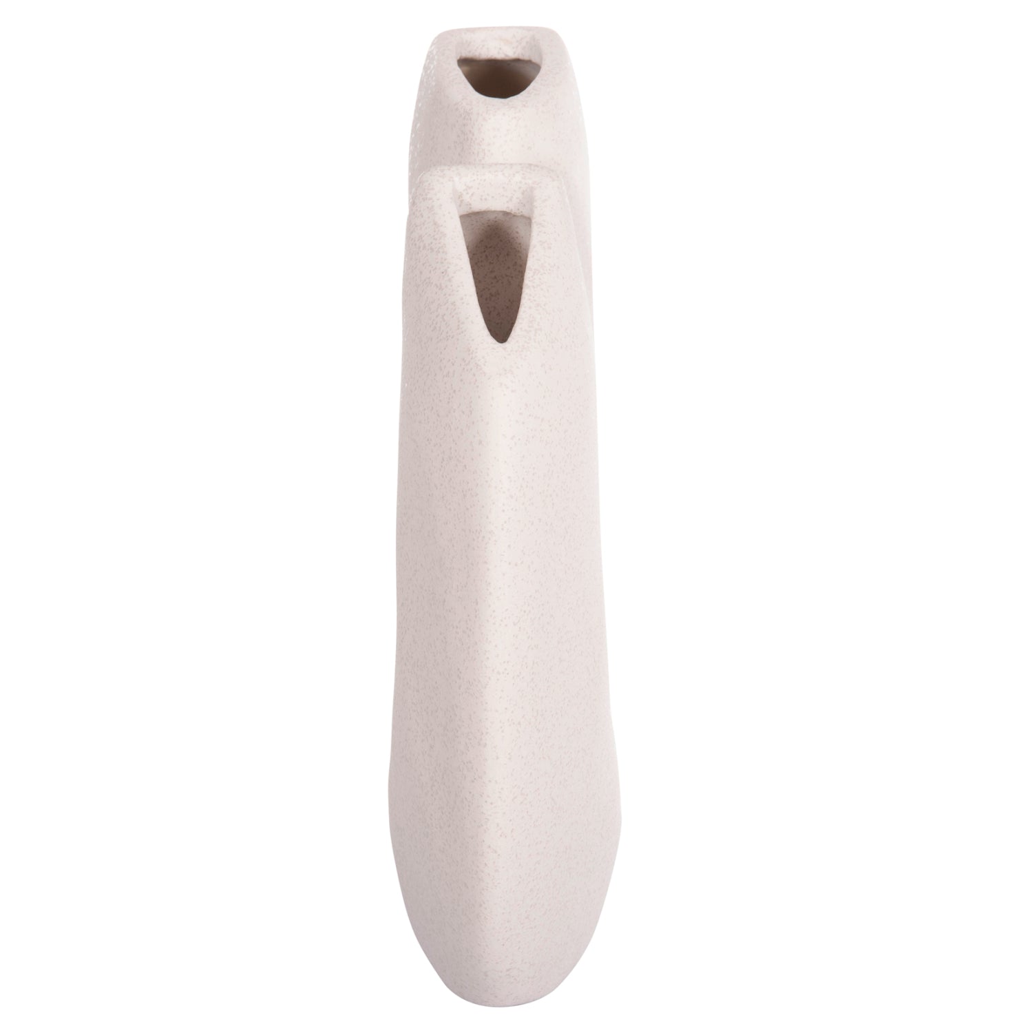 Декоративен керамичен плот за маса  ARKEN кристално бял 28x10x37см