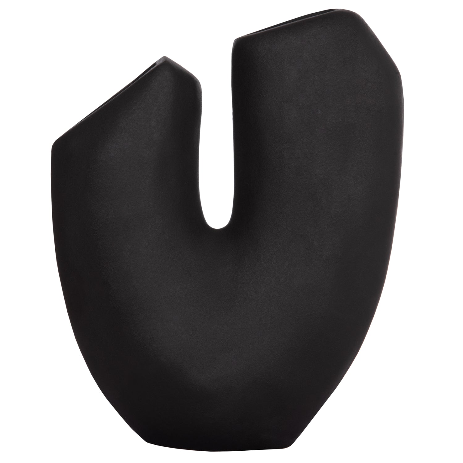 Декоративен керамичен плот за маса  Аrken черен мат 29x8x37см