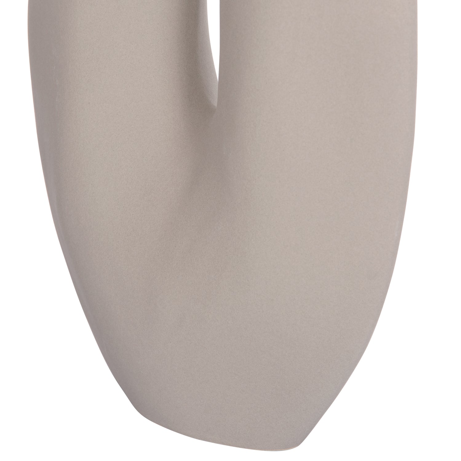 Декоративен керамичен плот за маса  ARKEN сив мат 20.5x8x26см